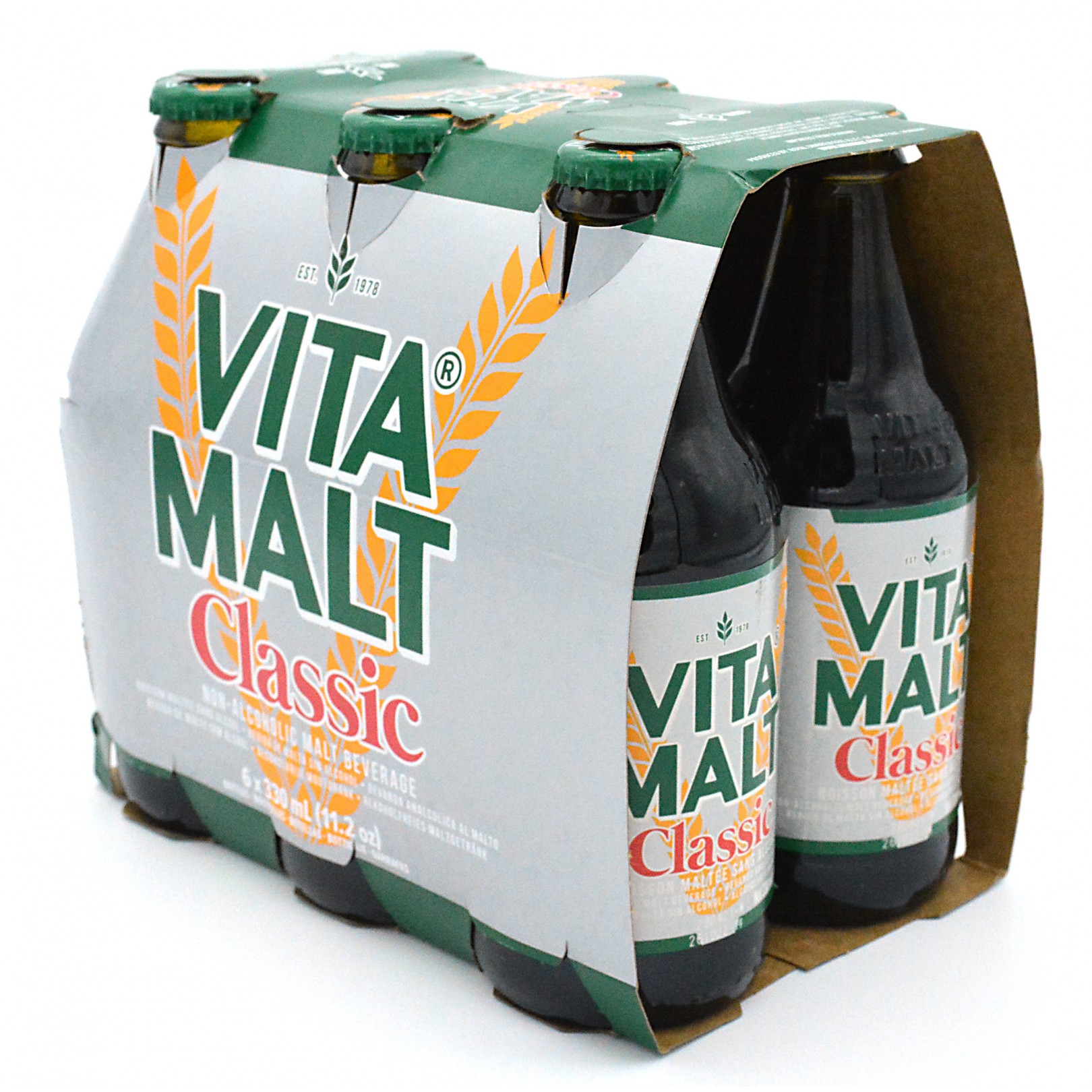 Vitamaltpackde6 bouteillesde33clclassicboissonsansalcool